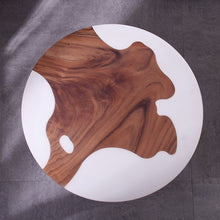 Load image into Gallery viewer, The Cow Walnut Side Table
