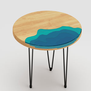 Deep Blue River Table