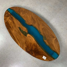 Load image into Gallery viewer, Epoxy Resin Walnut River Coffee table
