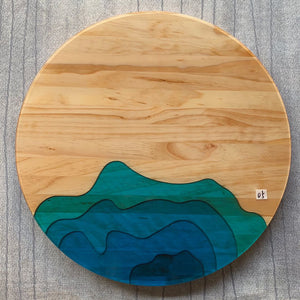 Deep Blue River Table